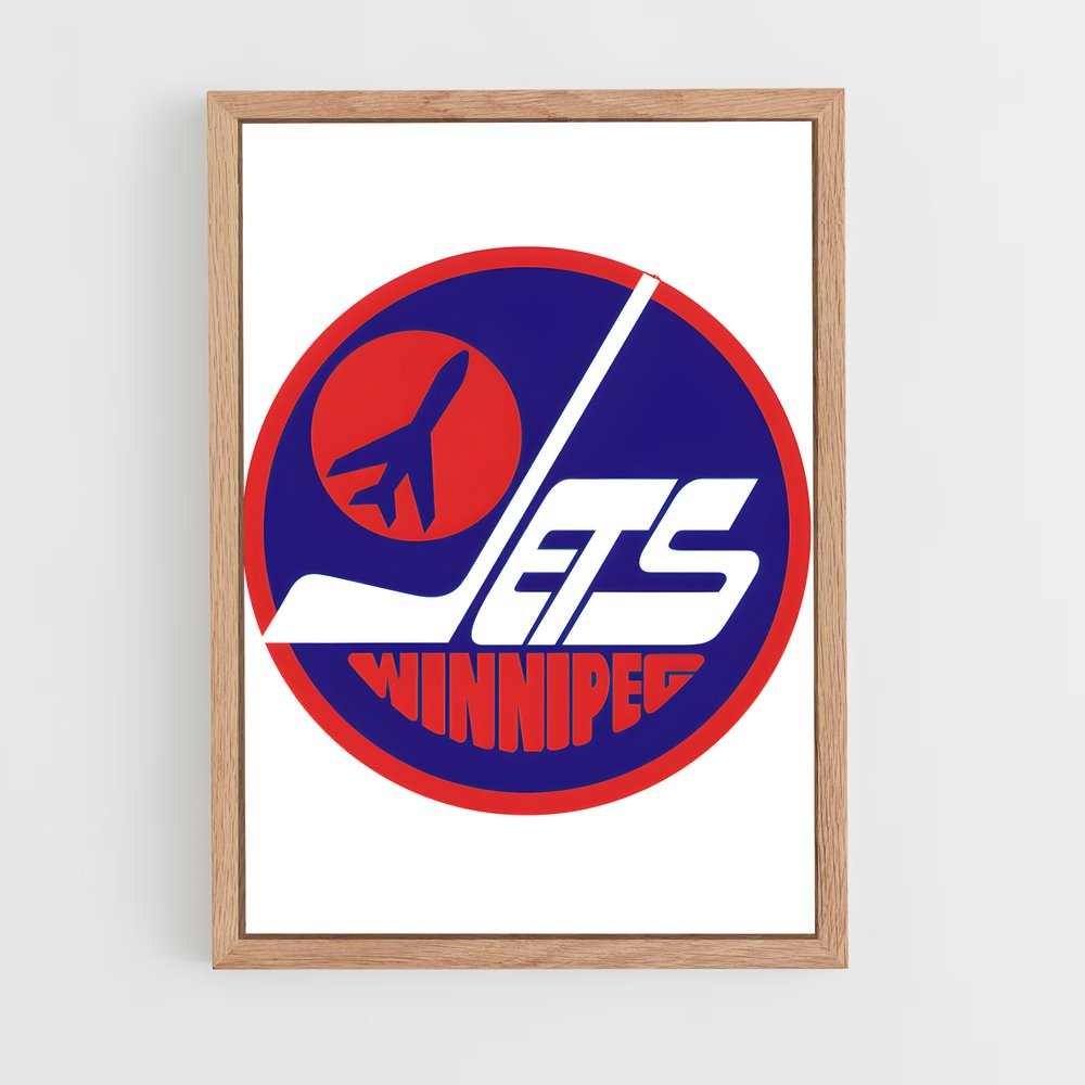 Poster Vol Jets – affiche Hockey sur glace (vue 4)